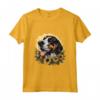 Grafica Bluetick Coonhound Sunflowers - Maglietta per Amanti dei Cani e dei Girasoli - Cane Bluetick Coonhound