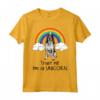 Rainbow Bluetick Coonhound Fidati di me Sono un cane unicorno Maglietta - Ideale Regalo per Amanti dei Cani e degli Unicorni