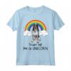 Rainbow Bluetick Coonhound Fidati di me Sono un cane unicorno Maglietta - Ideale Regalo per Amanti dei Cani e degli Unicorni