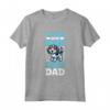 Bluetick Coonhound Papa Maglietta - Ideale per Padri di Cani - Slogan Divertente per Proprietari di Bluetick Coonhound