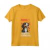 Donna Bluetick Coonhound - Mama of a Spoiled Rotten Maglietta con Collo a V - Regalo per Amanti di Cani Bluetick Coonhound