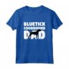 Bluetick Coonhound - Maglietta Regalo per Papà Amante dei Cani - Ideale per la Festa del Papà