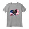Patriotic Bluetick Coonhound Maglietta - Ideal Gift for Coonhound Lovers on 4th of July or Christmas