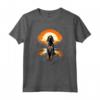 Meditazione Yoga Bluetick Coonhound Dog Maglietta - Ideale per Praticanti di Yoga - Regalo per Compleanno, Halloween, Natale