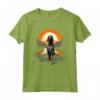 Meditazione Yoga Bluetick Coonhound Dog Maglietta - Ideale per Praticanti di Yoga - Regalo per Compleanno, Halloween, Natale