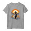 Meditazione Yoga Bluetick Coonhound Dog Maglietta - Ideale per Praticanti di Yoga - Regalo per Compleanno, Halloween, Natale