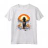 Meditazione Yoga Bluetick Coonhound Dog Maglietta - Ideale per Praticanti di Yoga - Regalo per Compleanno, Halloween, Natale
