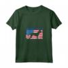 Donna Bandiera Americana HapTiger Maglietta con Collo a V - Ideale per i Proprietari di HapTiger - Regalo Unico per Compleanno o Natale