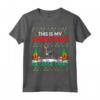 Bluetick Coonhound Christmas Pajama Shirt - Dog Lover Xmas Maglietta - Festive Holiday Apparel for Bluetick Coonhound Owners