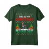 Bluetick Coonhound Christmas Pajama Shirt - Dog Lover Xmas Maglietta - Festive Holiday Apparel for Bluetick Coonhound Owners