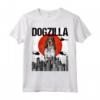 Retro Perrozilla Dogzilla Giapponese Bluetick Coonhound Maglietta - Divertente Regalo per Amanti dei Cani - Design Vintage Unico