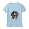 Donna Simpatico Cucciolo di Bluetick Coonhound Face - Maglietta Amante dei Cani con Collo a V - Ideale per Proprietari e Addestratori