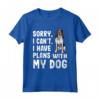 Programmi Con Il Mio Cane Bluetick Coonhound - Maglietta Divertente per Amanti dei Cani - Ideale come Regalo