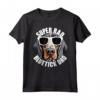 Bluetick Coonhound Dad - Super Rad Cucciolo - Maglietta divertente per il Miglior Papà di Cane - Ideale per la Festa del Papà