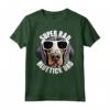 Bluetick Coonhound Dad - Super Rad Cucciolo - Maglietta divertente per il Miglior Papà di Cane - Ideale per la Festa del Papà