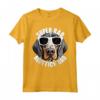 Bluetick Coonhound Dad - Super Rad Cucciolo - Maglietta divertente per il Miglior Papà di Cane - Ideale per la Festa del Papà