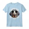 Bluetick Coonhound Dad - Super Rad Cucciolo - Maglietta divertente per il Miglior Papà di Cane - Ideale per la Festa del Papà