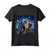 Notte stellata Bluetick Coonhound - Bluetick Coonhound Maglietta - Ideale per gli Amanti dei Cani e dei Bluetick Coonhound