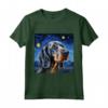 Notte stellata Bluetick Coonhound - Bluetick Coonhound Maglietta - Ideale per gli Amanti dei Cani e dei Bluetick Coonhound