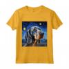 Notte stellata Bluetick Coonhound - Bluetick Coonhound Maglietta - Ideale per gli Amanti dei Cani e dei Bluetick Coonhound