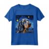 Notte stellata Bluetick Coonhound - Bluetick Coonhound Maglietta - Ideale per gli Amanti dei Cani e dei Bluetick Coonhound