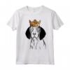 Cane Bluetick Coonhound con Corona - Maglietta per Amanti della Razza - Design Unico e Personalizzato
