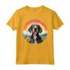 Bluetick Coonhound Rainbow Bridge - Simpatico Cucciolo di Cane Commemorativo Maglietta - Sempre nel Nostro Cuore