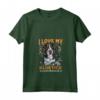 Donna Bluetick Coonhound - I Love my Bluetick Coonhound Maglietta con Collo a V - Regalo divertente per amanti dei Bluetick Coonhound