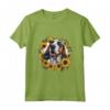 Grafica Bluetick Coonhound Sunflowers - Maglietta per Amanti dei Cani - Ideale per Proprietari di Bluetick Coonhound