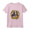 Grafica Bluetick Coonhound Sunflowers - Maglietta per Amanti dei Cani - Ideale per Proprietari di Bluetick Coonhound