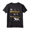 My Hairy Pawter Bluetick Coonhound Maglietta - Regalo divertente per amanti dei cani e fan di Harry Potter