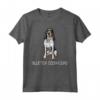 Amante dei Cani Pazzi di Bluetick Coonhound - Maglietta Regalo Divertente per Amanti dei Cani - Ideale per Amici e Familiari
