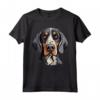 Simpatico Cucciolo di Bluetick Coonhound Face - Maglietta per Amanti dei Cani - Ideale per Proprietari di Cane Bluetick Coonhound