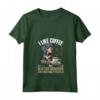 Donna Bluetick Coonhound Dog Breed Mi piace il caffè my Bluetick Maglietta con Collo a V - Regalo divertente per amanti dei cani Bluetick Coonhound