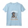 Donna Bluetick Coonhound Dog Breed Mi piace il caffè my Bluetick Maglietta con Collo a V - Regalo divertente per amanti dei cani Bluetick Coonhound