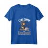 Donna Bluetick Coonhound Dog Breed Mi piace il caffè my Bluetick Maglietta con Collo a V - Regalo divertente per amanti dei cani Bluetick Coonhound