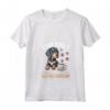 Donna Bluetick Coonhound Dog Breed Mi piace il caffè my Bluetick Maglietta con Collo a V - Regalo divertente per amanti dei cani Bluetick Coonhound