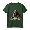 Bluetick Coonhound Pasqua Maglietta - Ideale per Proprietari Orgogliosi - Divertente Regalo per Amanti degli Animali