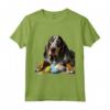 Bluetick Coonhound Pasqua Maglietta - Ideale per Proprietari Orgogliosi - Divertente Regalo per Amanti degli Animali