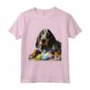 Bluetick Coonhound Pasqua Maglietta - Ideale per Proprietari Orgogliosi - Divertente Regalo per Amanti degli Animali