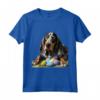 Bluetick Coonhound Pasqua Maglietta - Ideale per Proprietari Orgogliosi - Divertente Regalo per Amanti degli Animali