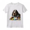 Bluetick Coonhound Pasqua Maglietta - Ideale per Proprietari Orgogliosi - Divertente Regalo per Amanti degli Animali