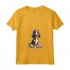 Donna Bluetick Coonhound - Happy Easter Razza di Cane Maglietta con Collo a V - Regalo Pasquale per Amanti dei Cani