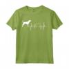 Bluetick Coonhound Heartbeat Maglietta - Design per Uomini, Donne e Bambini - HapTiger
