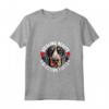 Donna Funny Bluetick Coonhound Rubare Cuori Blasting Farts Maglietta con Collo a V - Design Unico per Amanti dei Cani Bluetick Coonhound