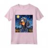 Notte stellata Bluetick Coonhound - Bluetick Coonhound Maglietta - HapTiger Dog Happy - Starry Night Love per gli amanti dei cani