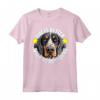 La Vita è Migliore con un Simpatico Cucciolo di Bluetick Coonhound - Maglietta per Amanti dei Cani e Proprietari - Ideale per Uomini, Donne e Bambini