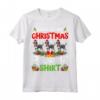 Bluetick Coonhound Christmas Hat Pajama Shirt - Lover Maglietta - Festive Xmas Gift for Dog Lovers