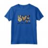 Peace Love Bluetick Coonhound Maglietta - Funny Bluetick Coonhound Gift for Dog Lovers - Ideal for Birthday or Christmas