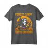 Dimentica Candy Just Give Me HapTiger Maglietta - Regalo Divertente per Halloween e Natale per Amanti dei Bluetick Coonhounds